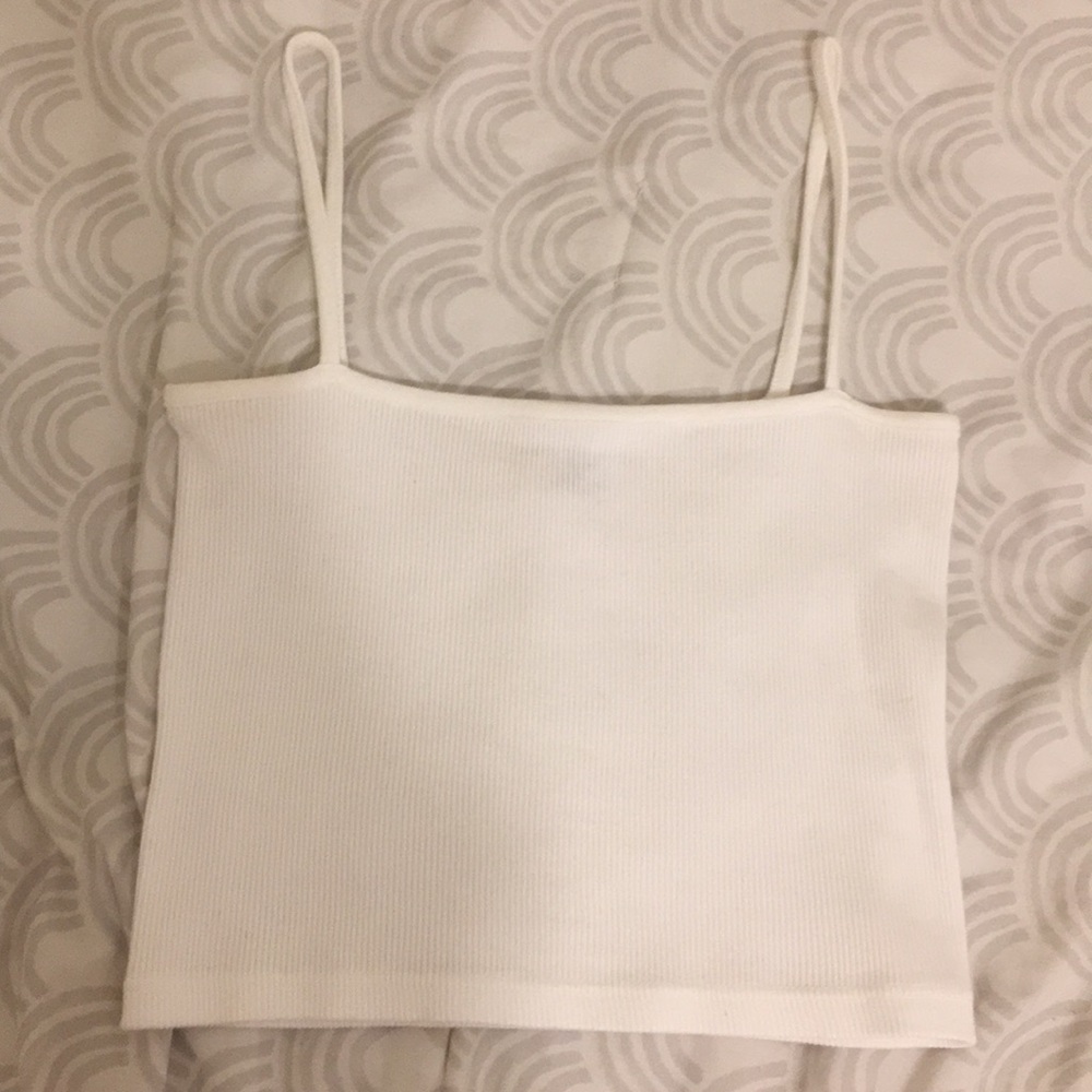 White Brandy Melville Tank
